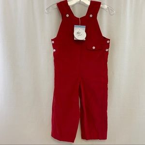 Bella Bliss Riley Cotton overall S2,3 NWT red
